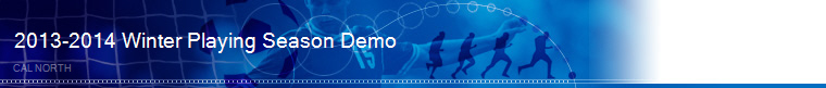 2013-2014 Winter Playing Season Demo banner